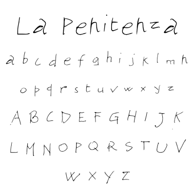 lettering la penitenza